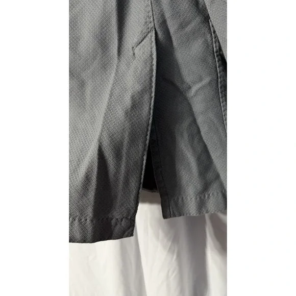 NWT San Remo Mens Long Sleeve Comfort Cotton Casual Gray Jacket Blazer‎ Size 50